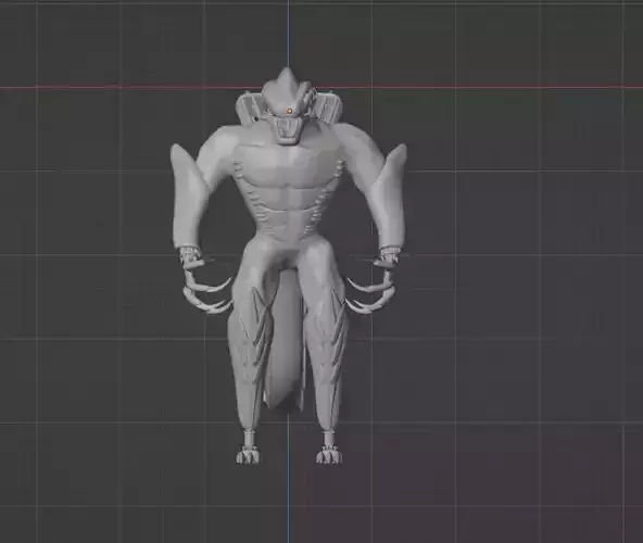 Cyber Creature 3D model