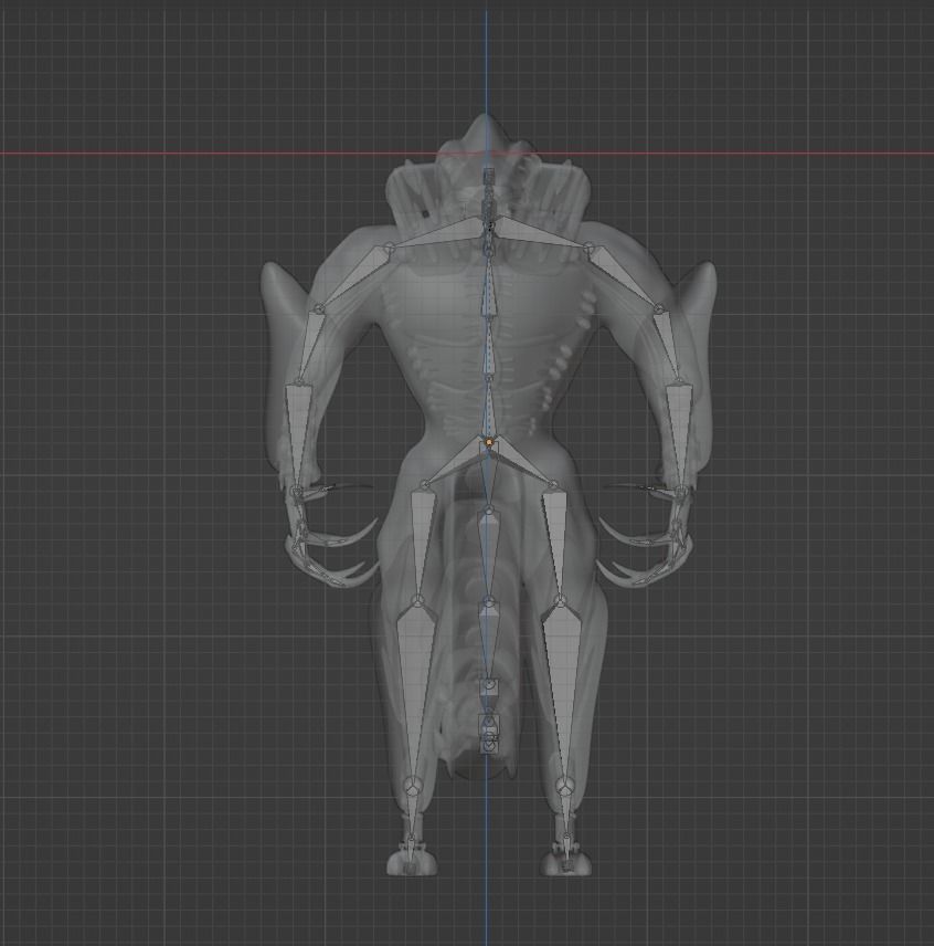 Cyber Creature 3D model_4