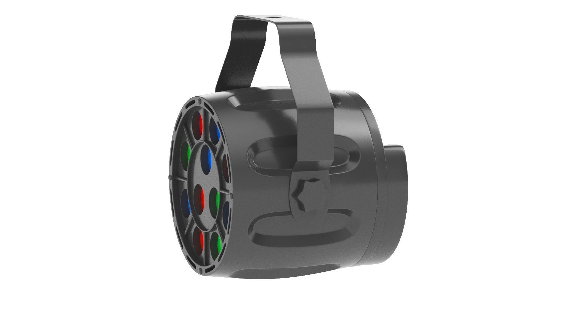 Stage Light 02 3D model_2