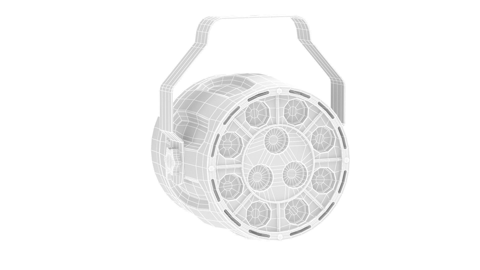 Stage Light 02 3D model_8