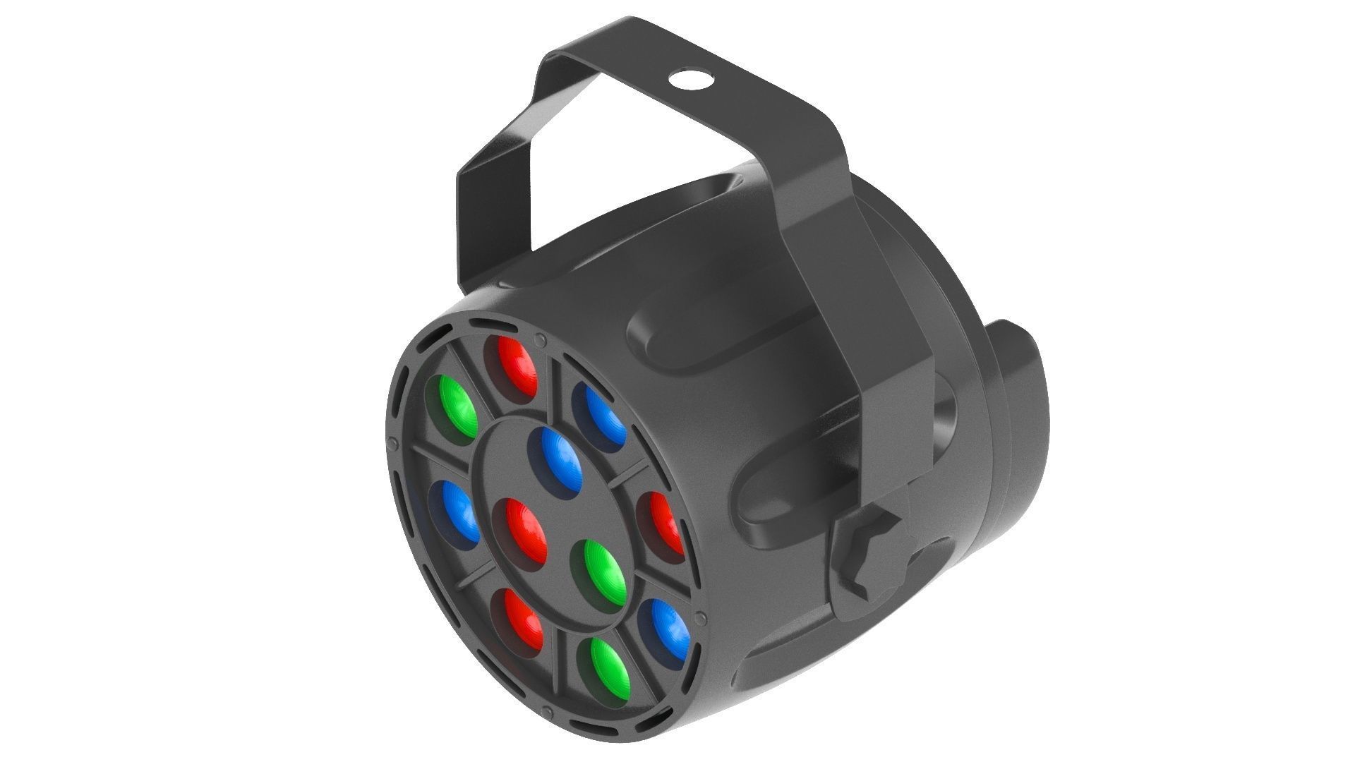 Stage Light 02 3D model_5