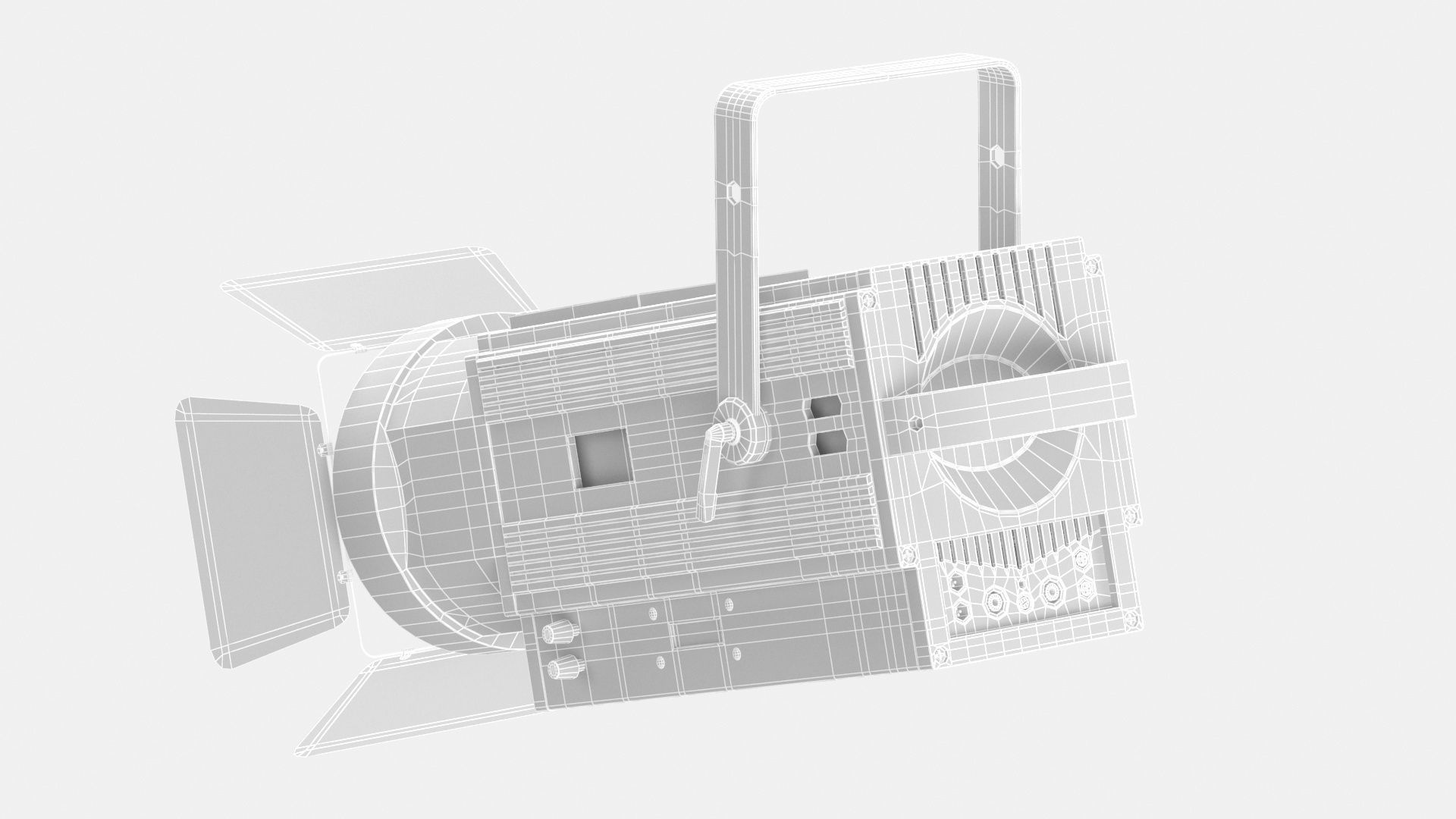 Stage Light 3 3D model_8