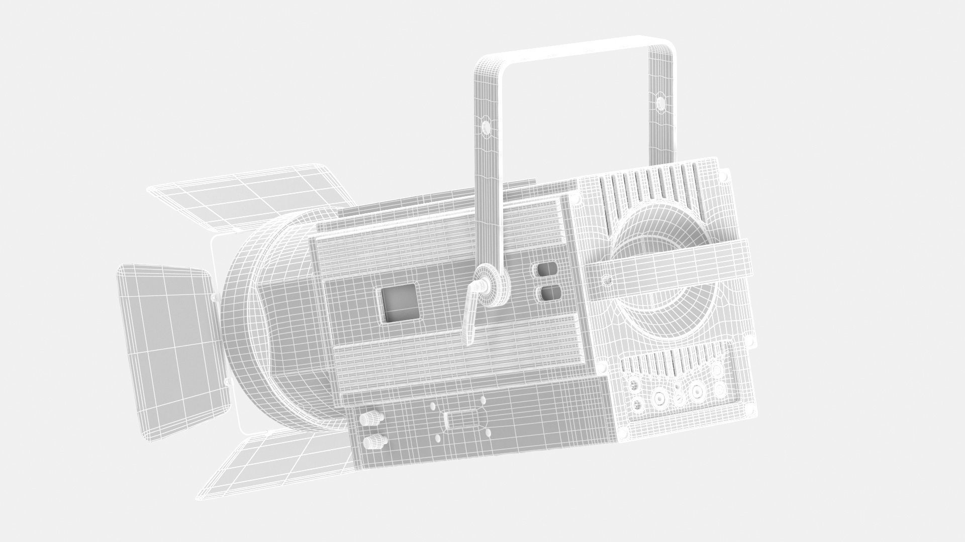 Stage Light 3 3D model_9