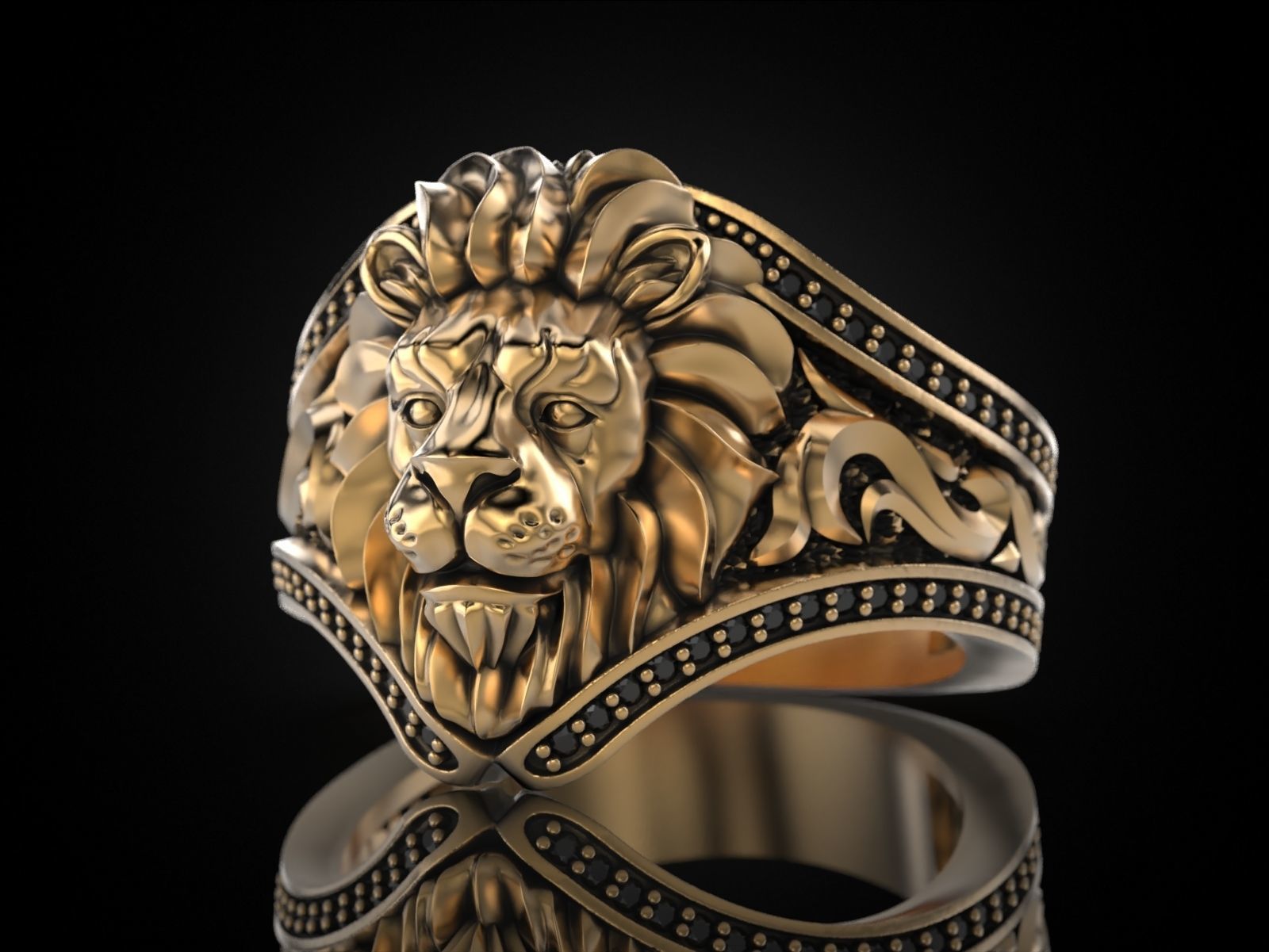 Lion Ring Nomad 3D print model_17