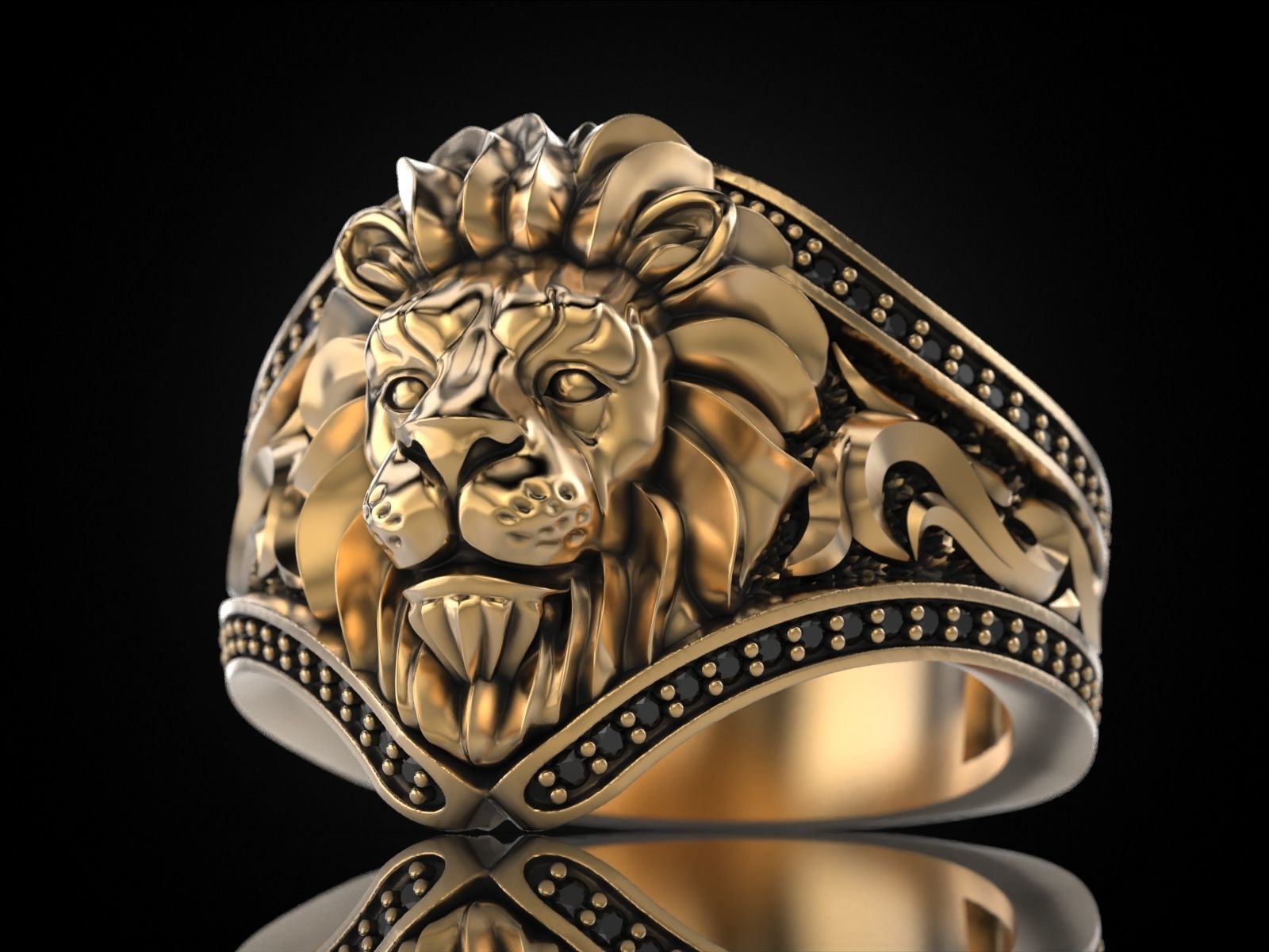 Lion Ring Nomad 3D print model_16