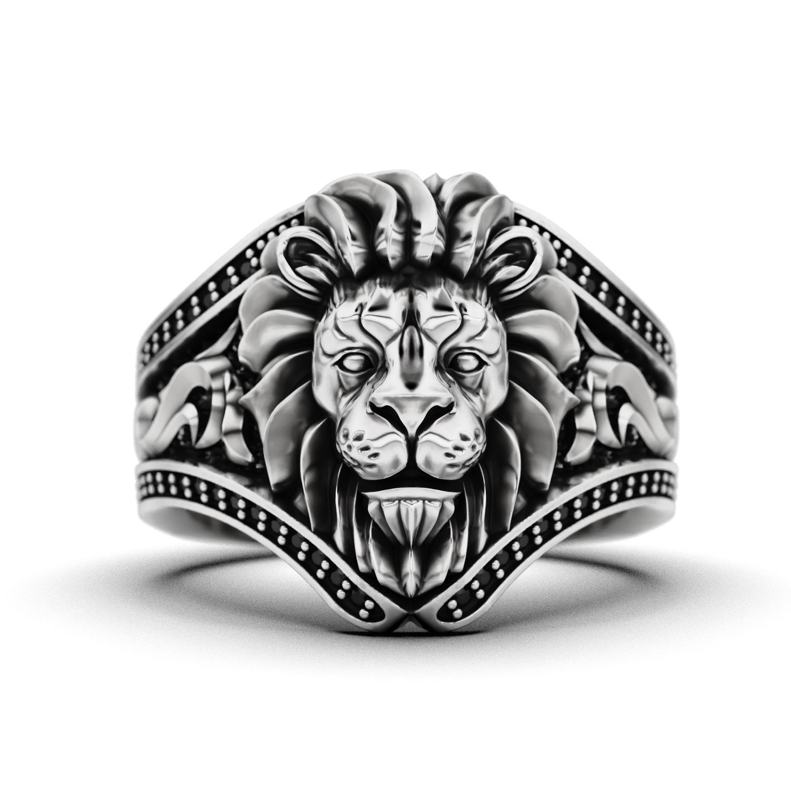 Lion Ring Nomad 3D print model_3