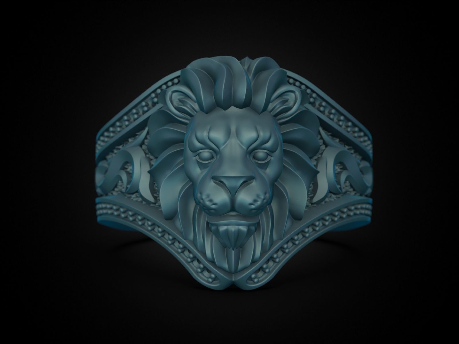 Lion Ring Nomad 3D print model_22