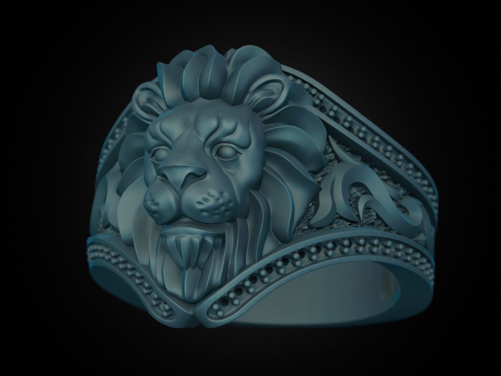 Lion Ring Nomad 3D print model_26