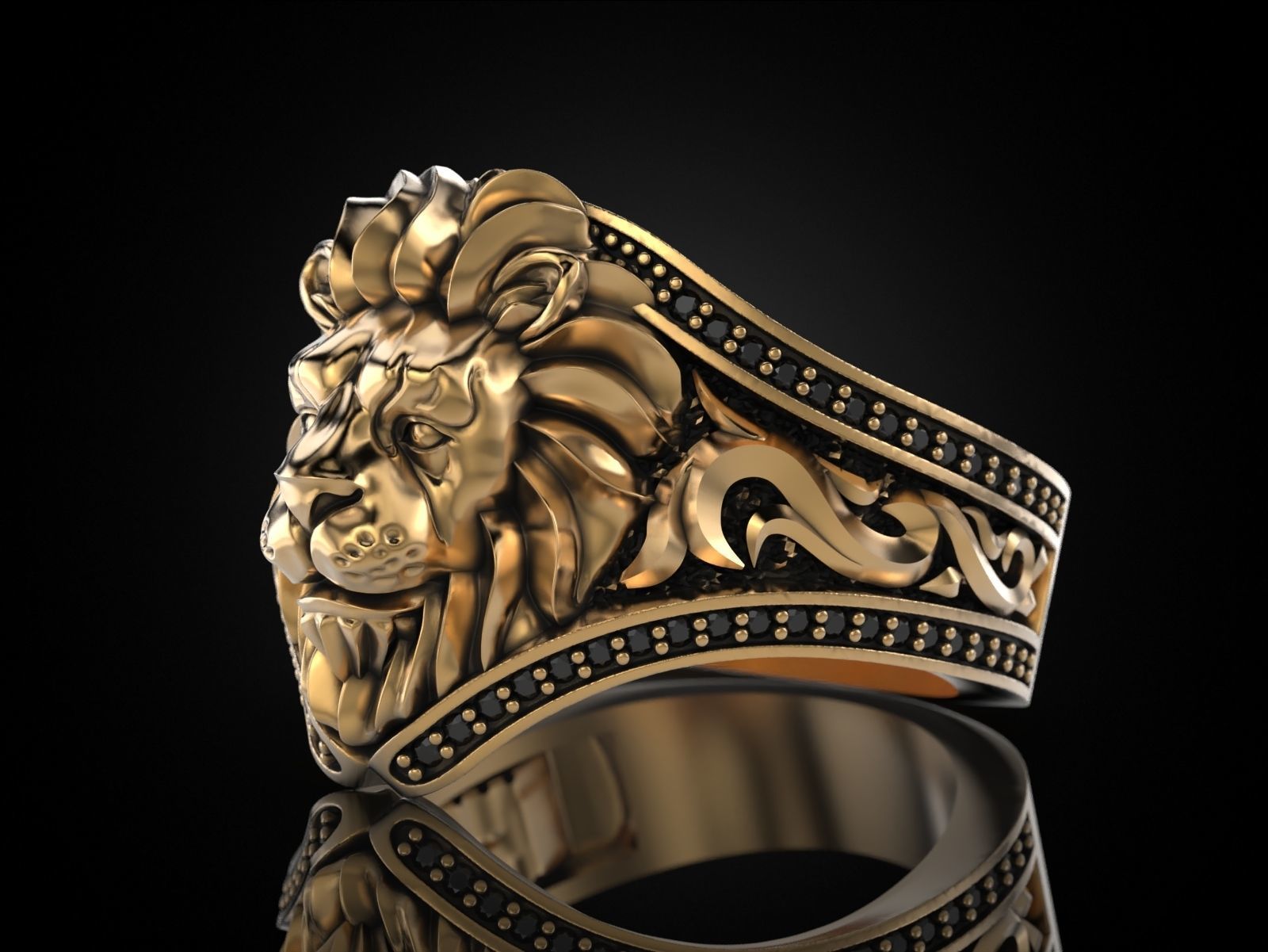 Lion Ring Nomad 3D print model_20