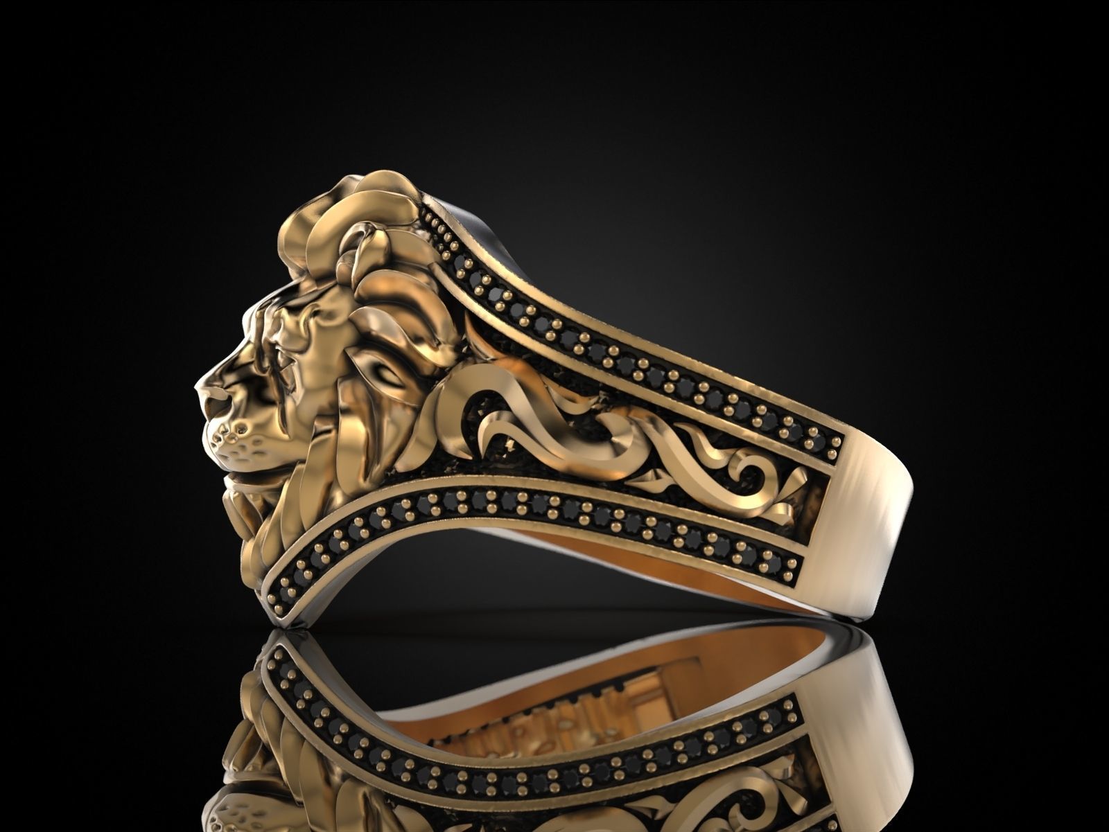 Lion Ring Nomad 3D print model_21