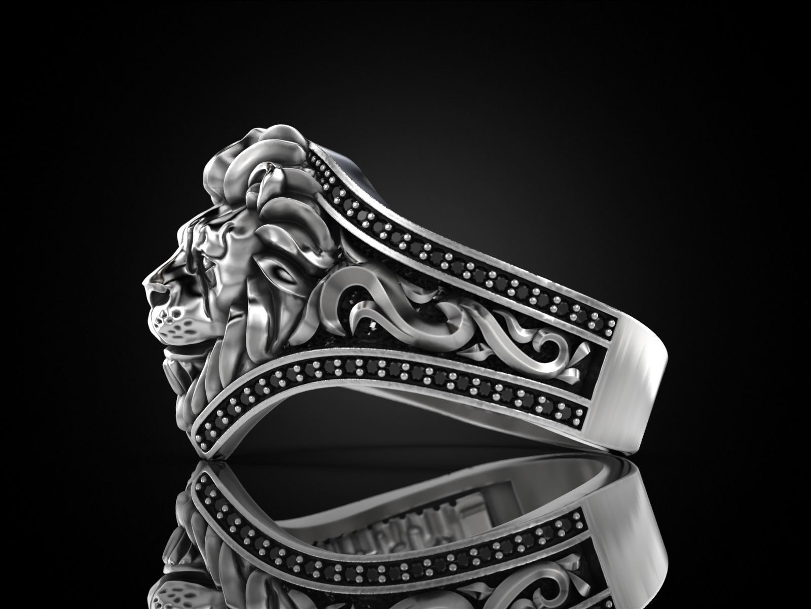 Lion Ring Nomad 3D print model_15