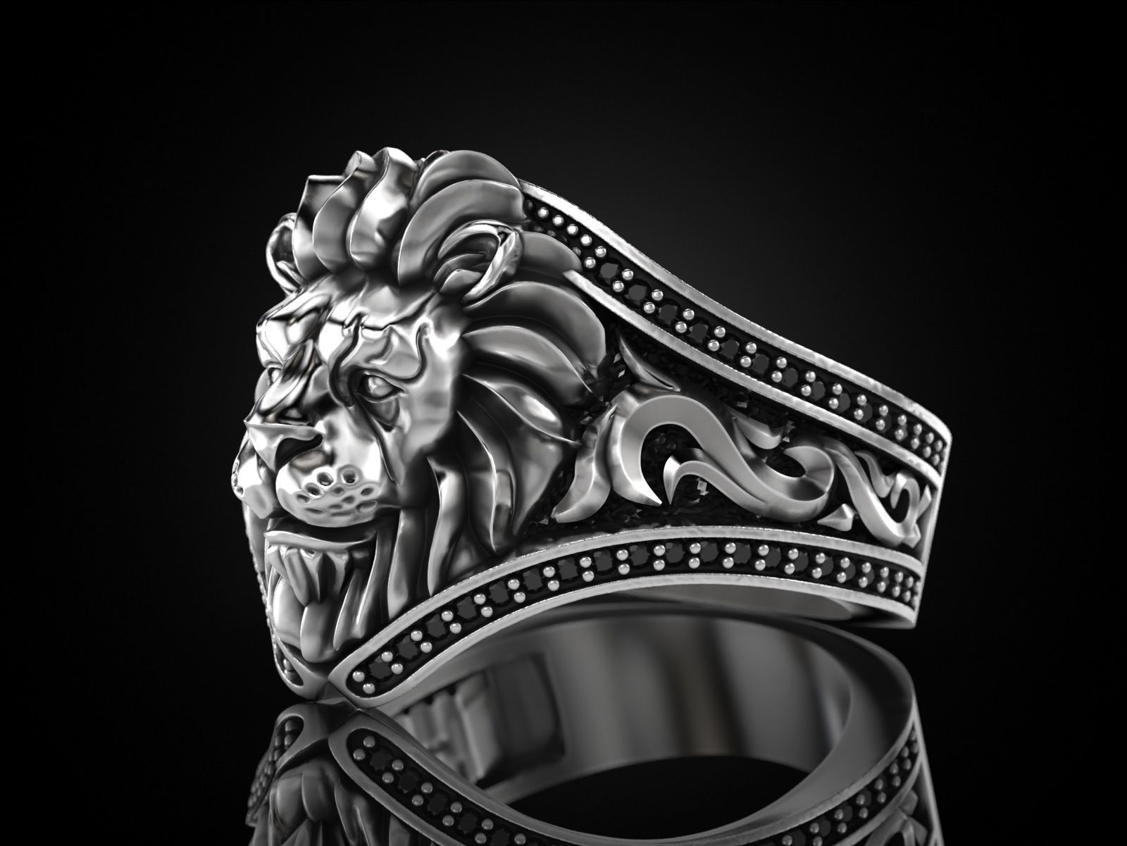 Lion Ring Nomad 3D print model_14