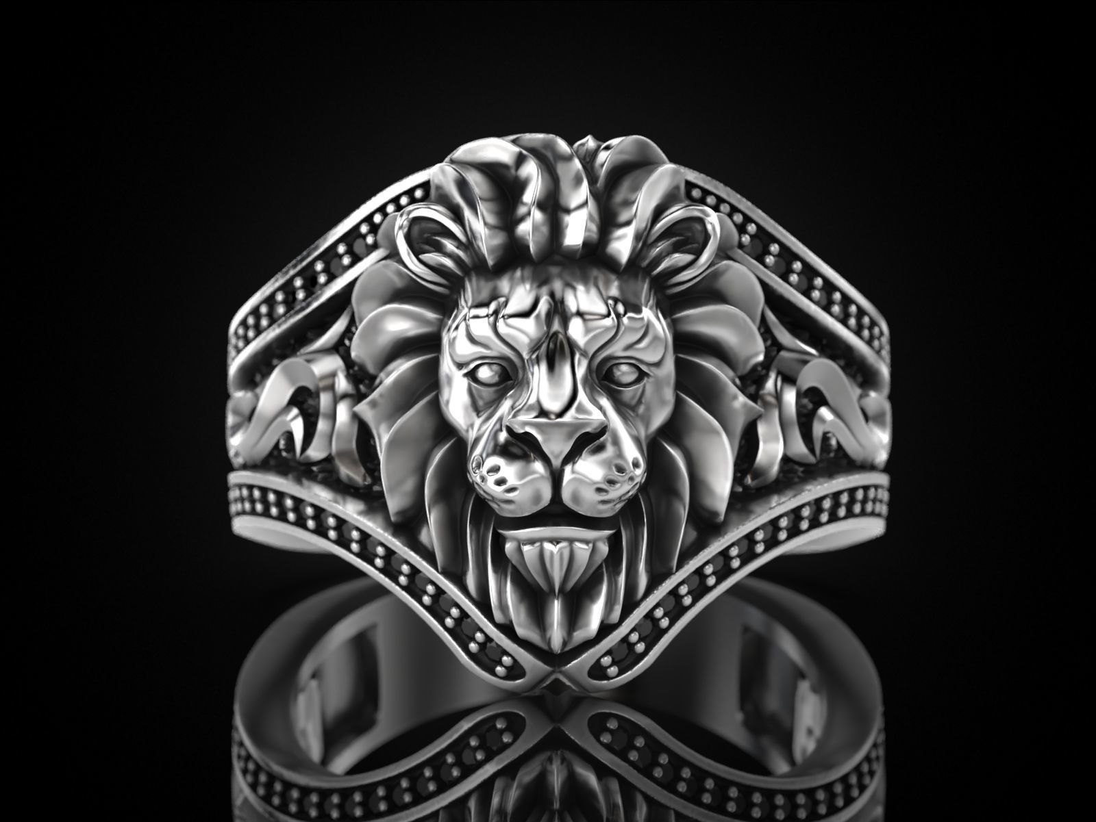 Lion Ring Nomad 3D print model_12