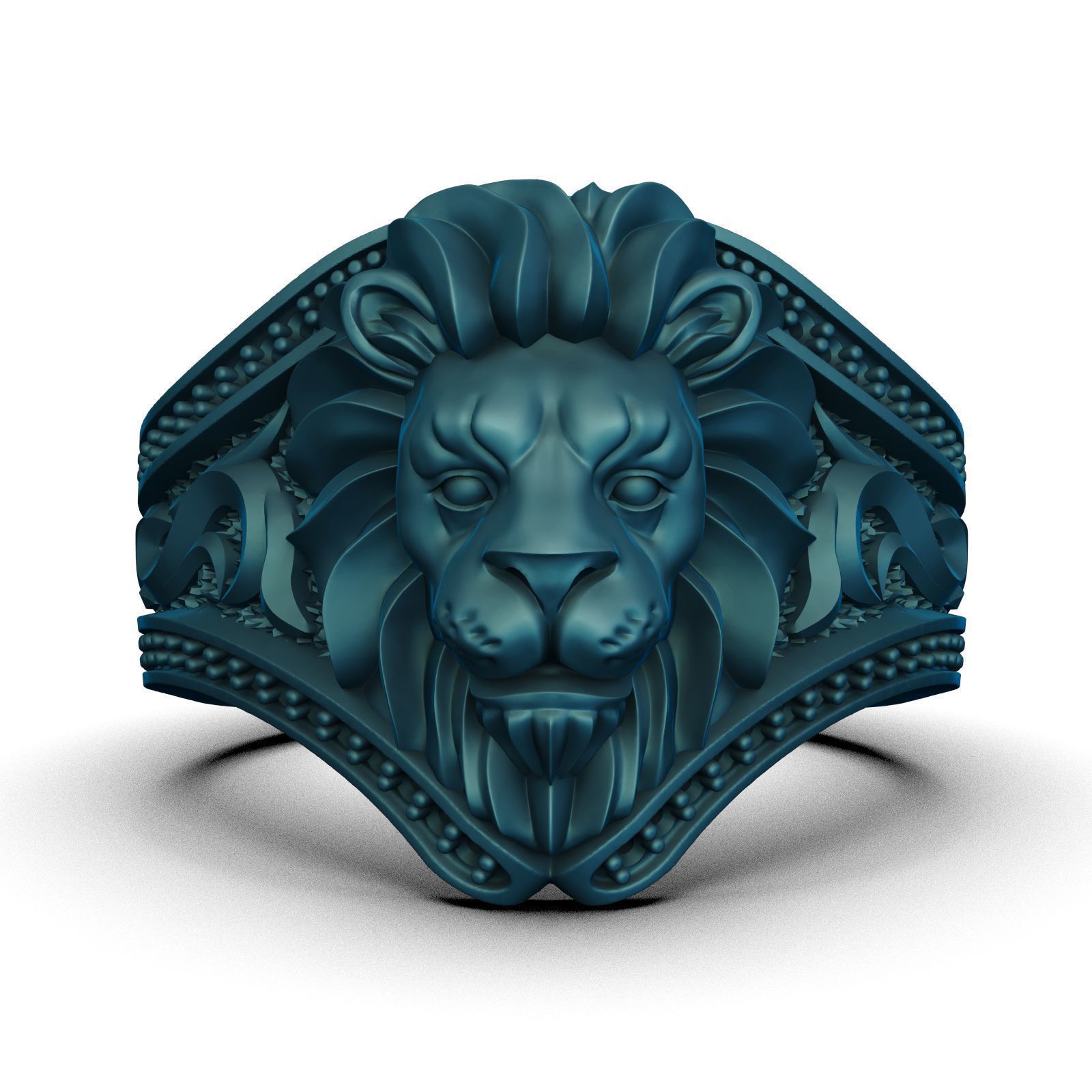 Lion Ring Nomad 3D print model_7