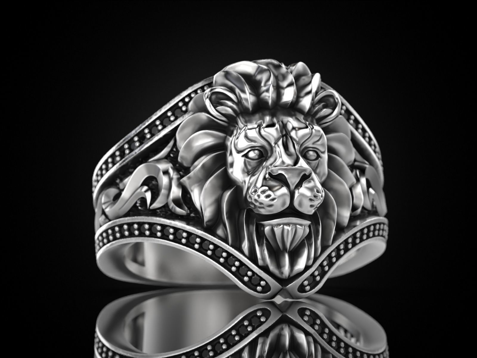 Lion Ring Nomad 3D print model_13