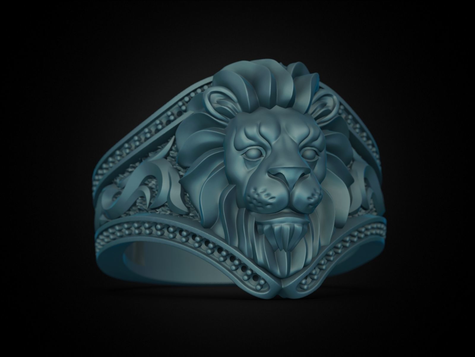 Lion Ring Nomad 3D print model_24
