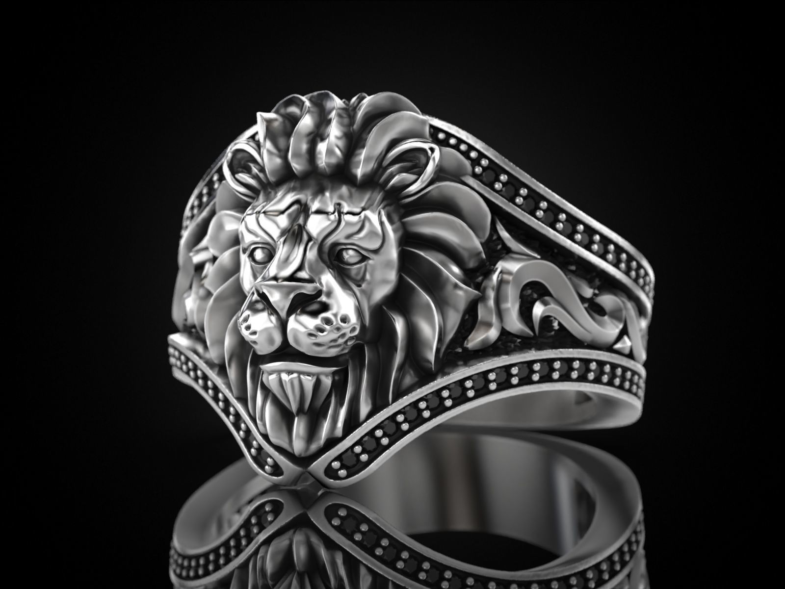 Lion Ring Nomad 3D print model_11