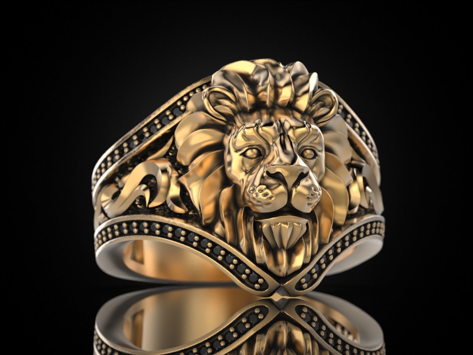 Lion Ring Nomad 3D print model_18