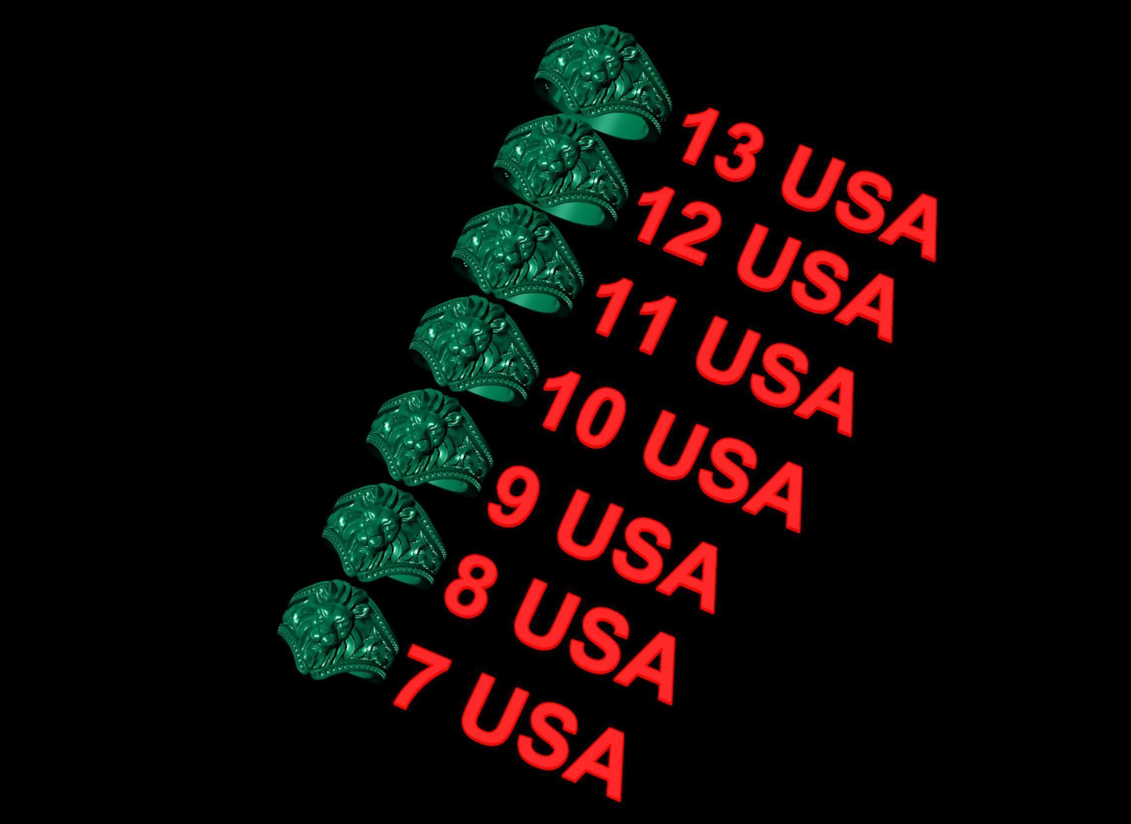 Lion Ring Nomad 3D print model_9