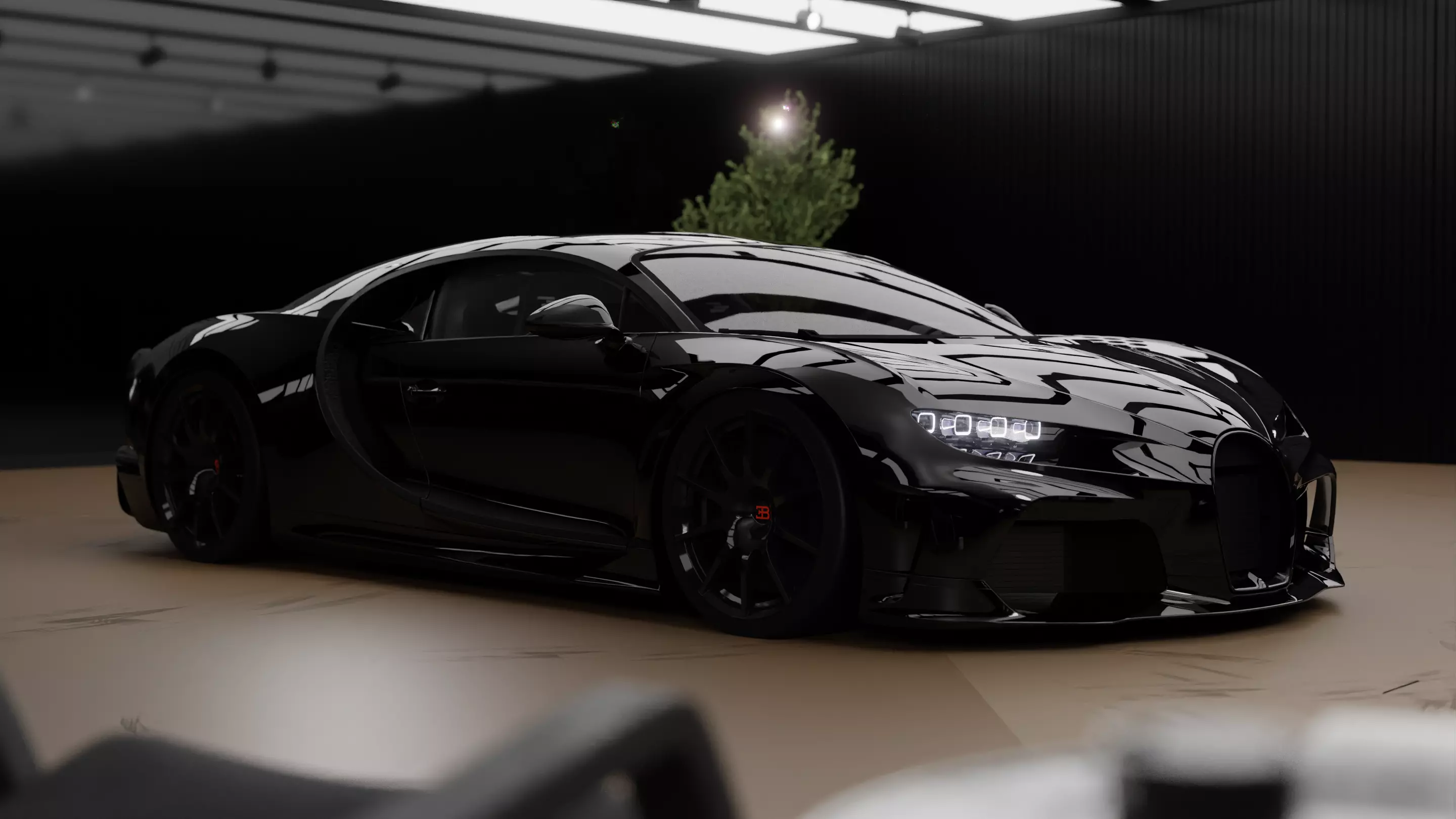 Bugatti Chiron 3D model_0