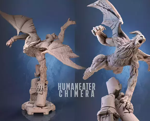 Humaneater Chimera - BOSS 3D print model