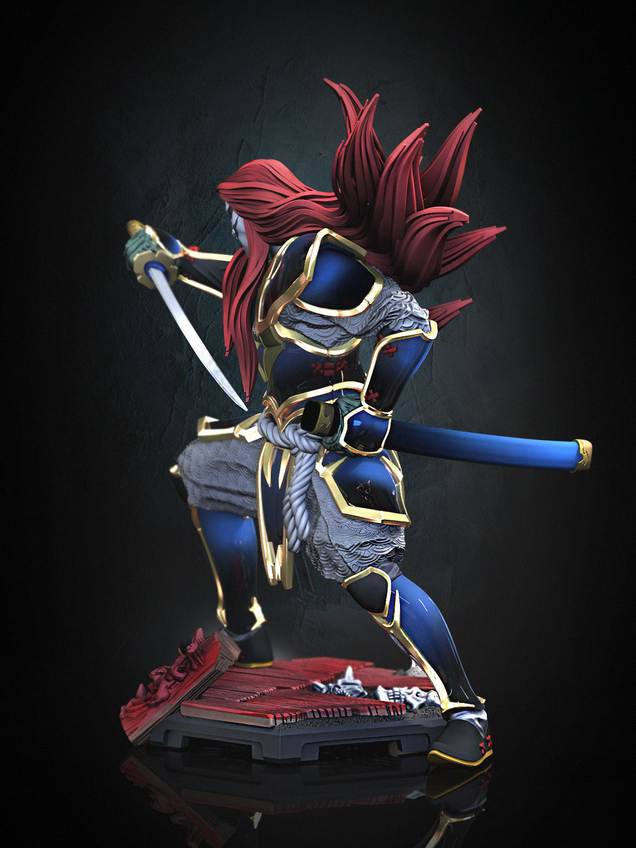 Ghost Samurai - Kagekiyo 3D print model_3