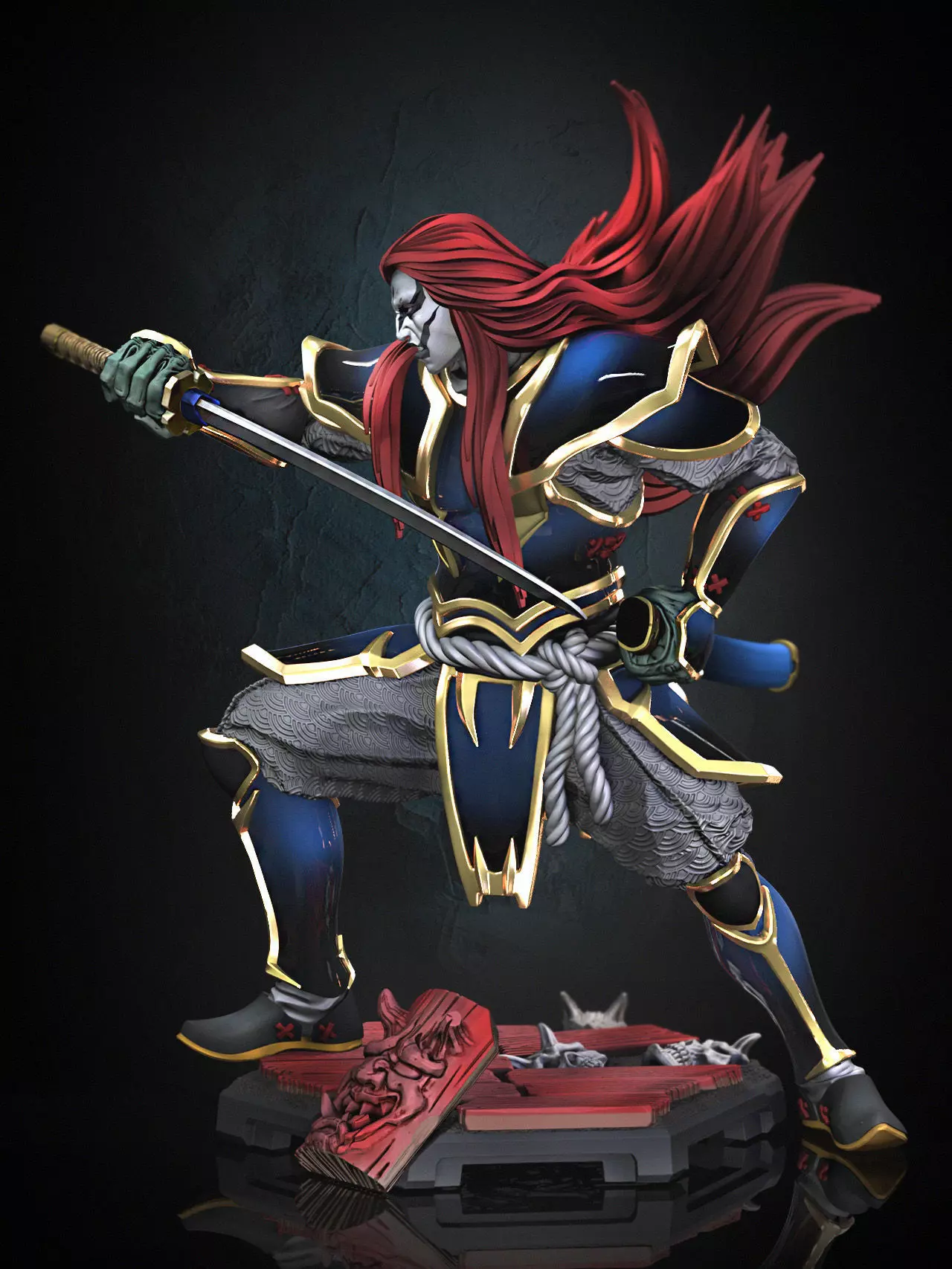 Ghost Samurai - Kagekiyo 3D print model_0