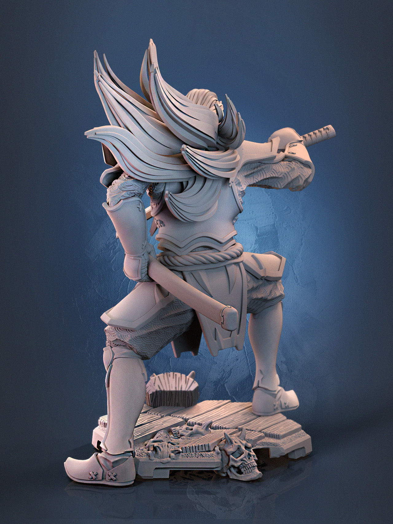Ghost Samurai - Kagekiyo 3D print model_11