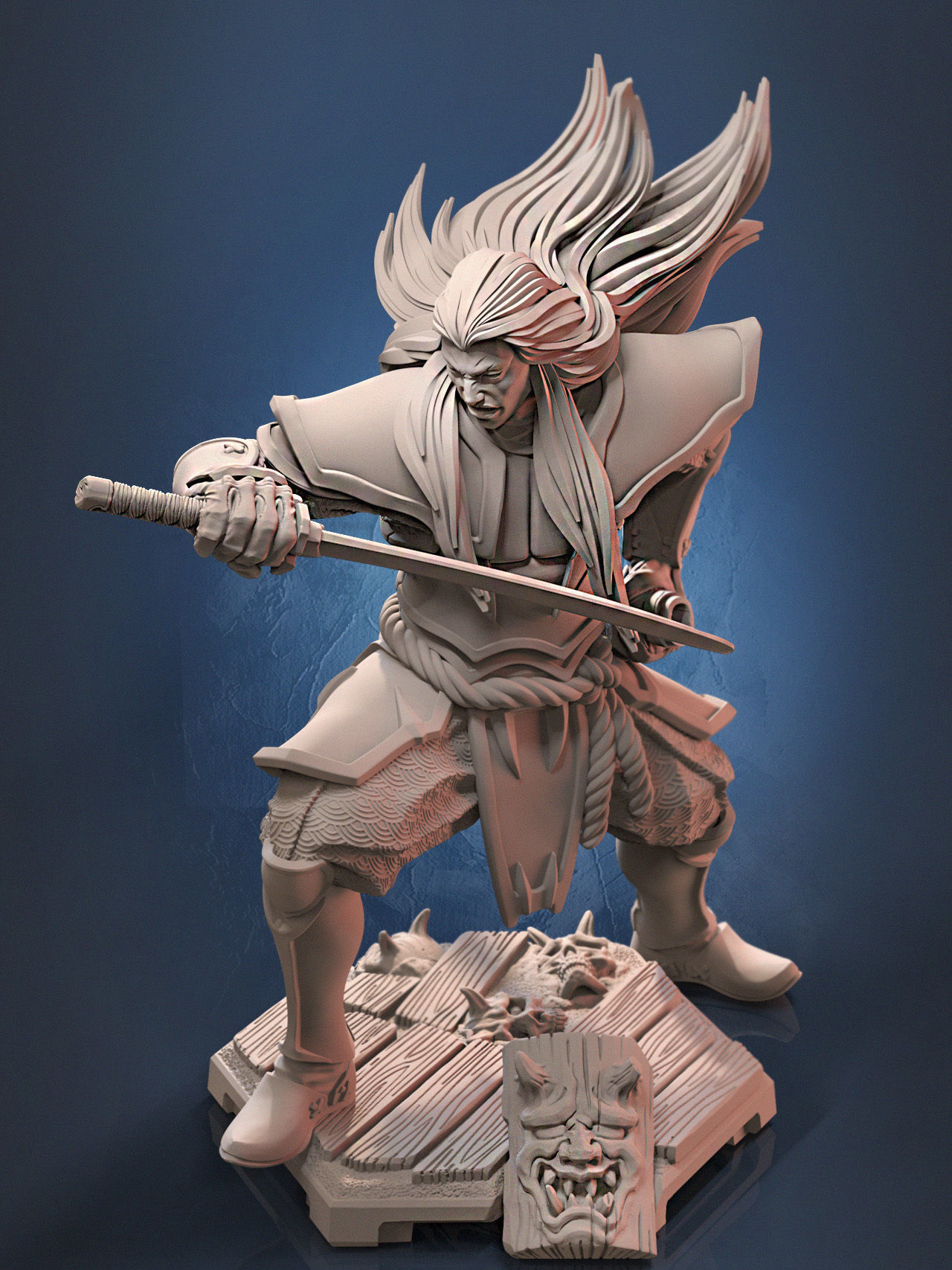 Ghost Samurai - Kagekiyo 3D print model_17
