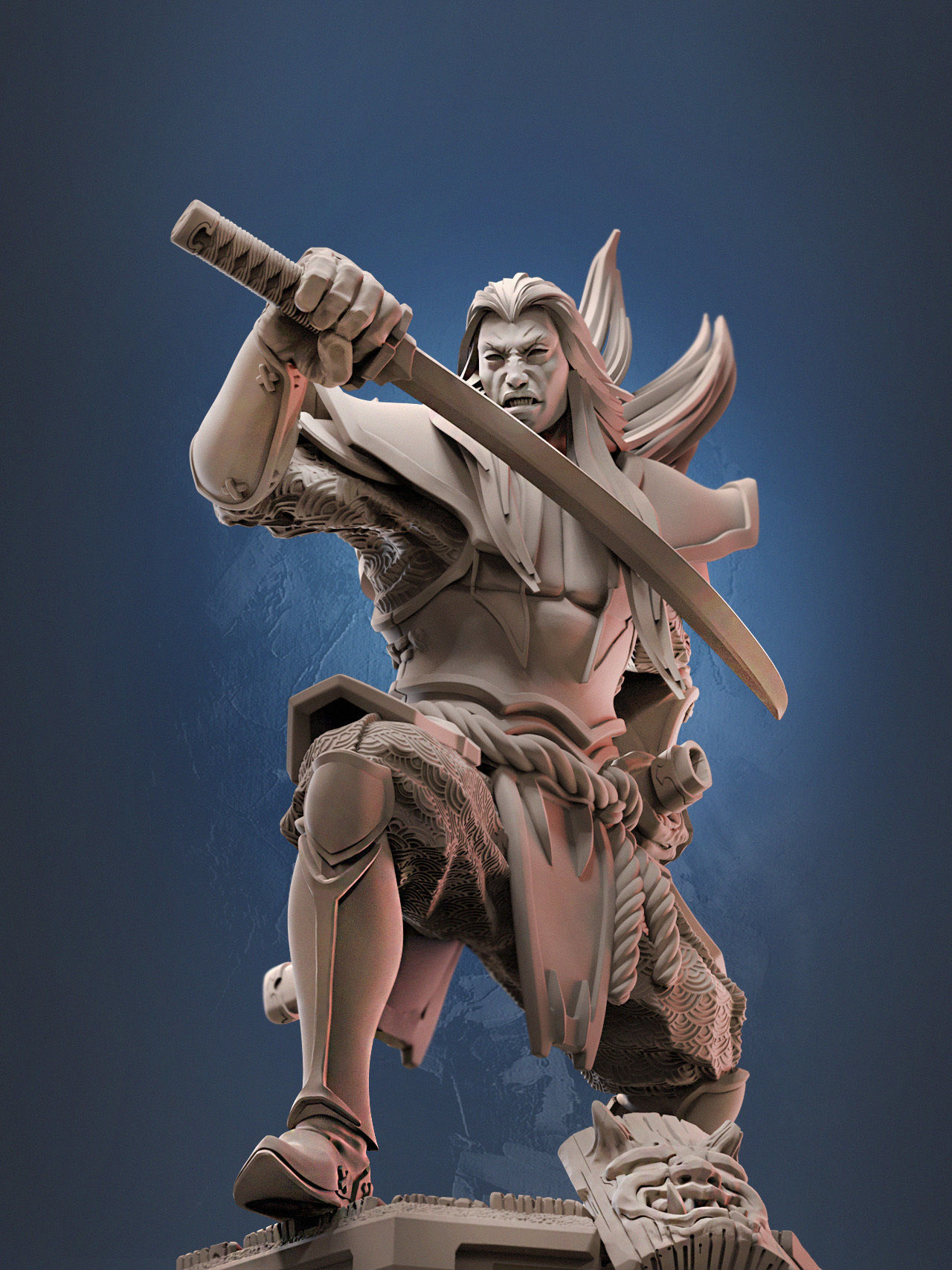Ghost Samurai - Kagekiyo 3D print model_19
