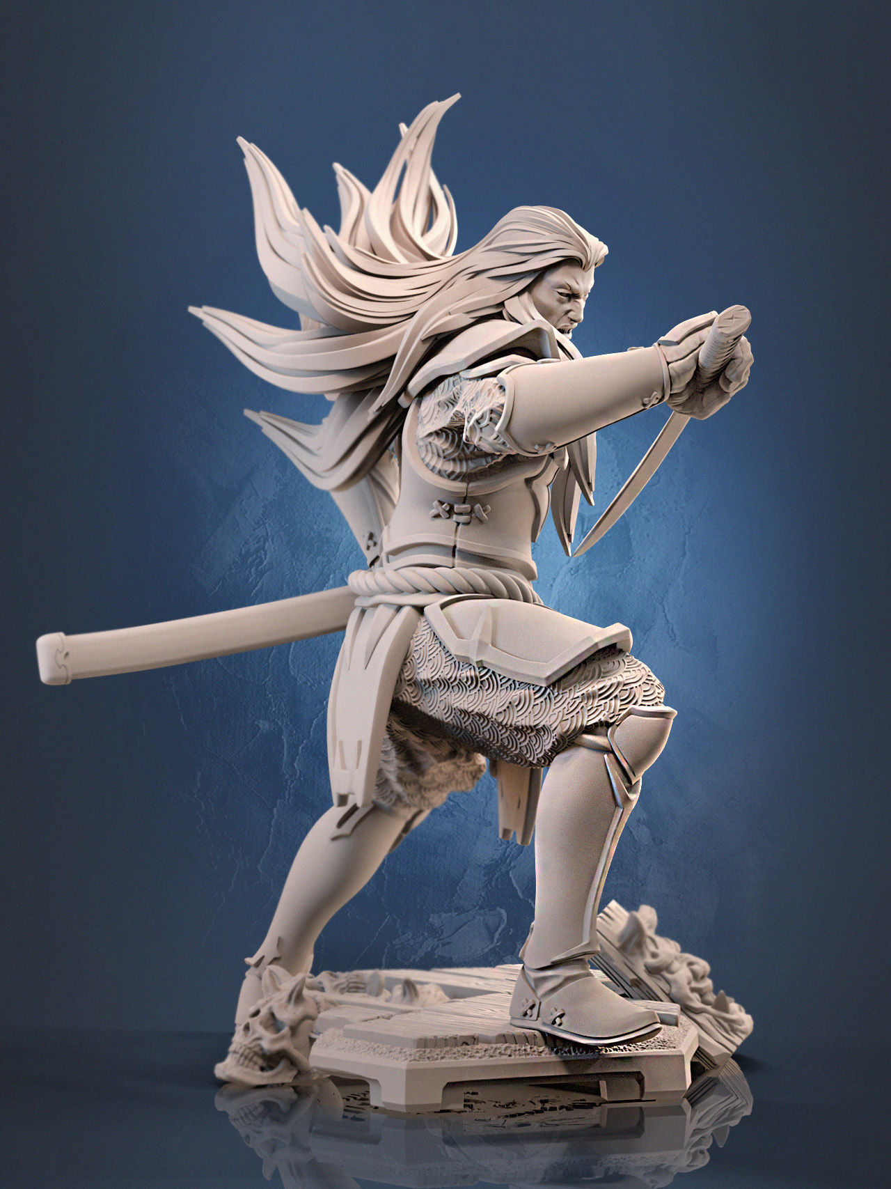 Ghost Samurai - Kagekiyo 3D print model_15