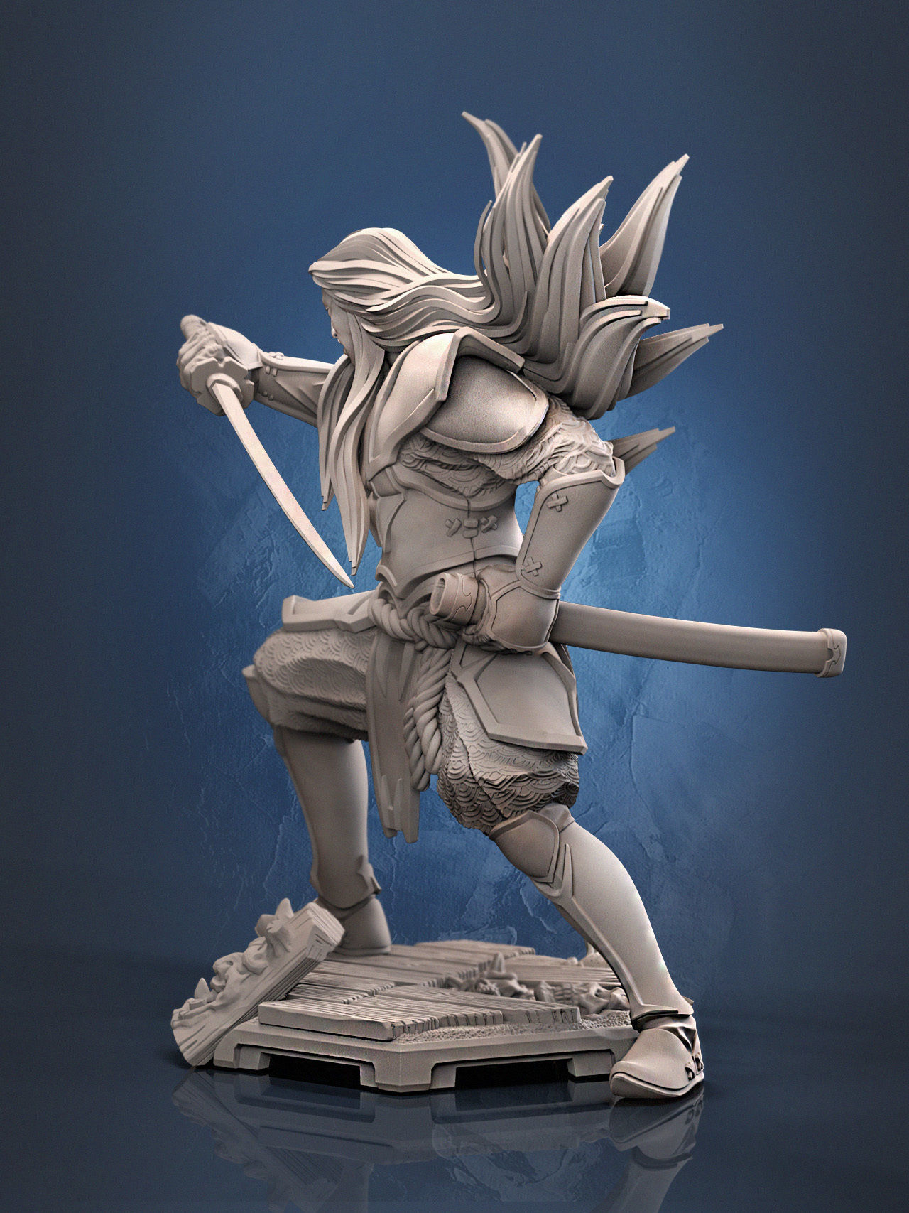 Ghost Samurai - Kagekiyo 3D print model_9