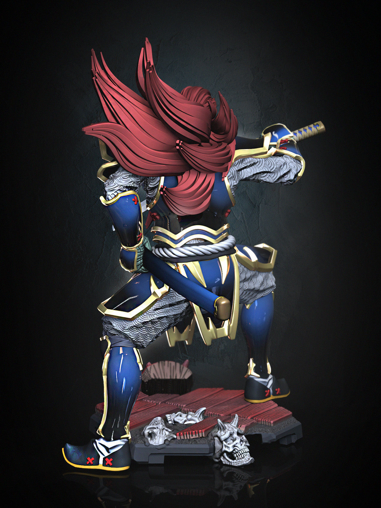 Ghost Samurai - Kagekiyo 3D print model_12