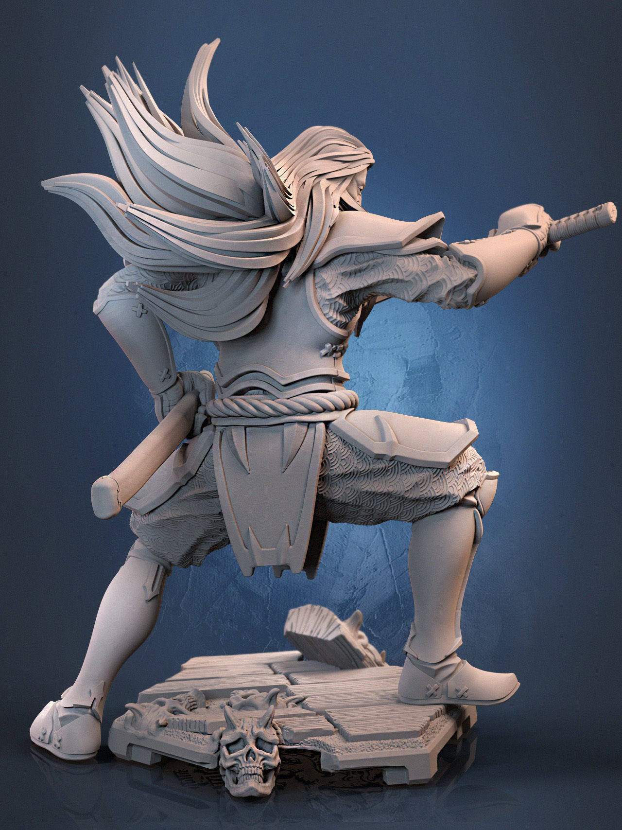 Ghost Samurai - Kagekiyo 3D print model_13