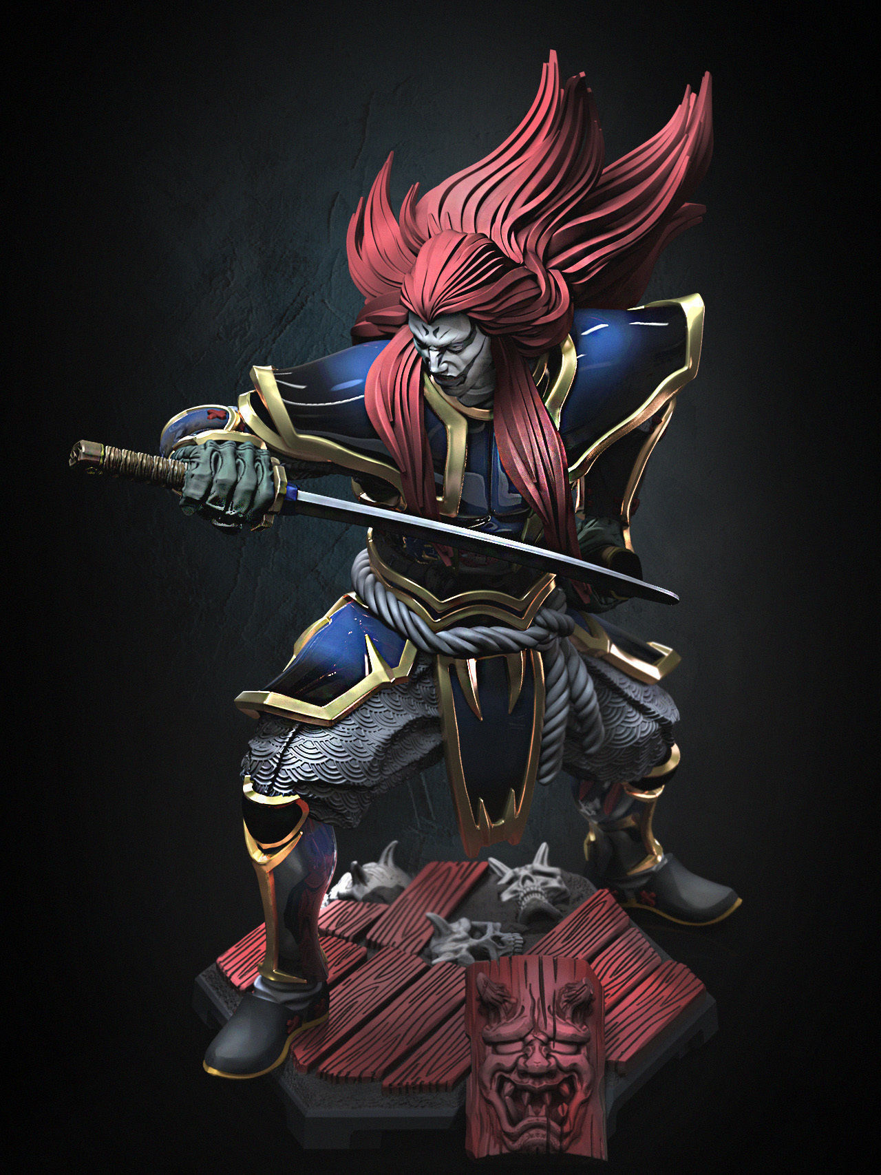 Ghost Samurai - Kagekiyo 3D print model_14
