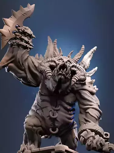 Demon Guard - BOSS 3D print model