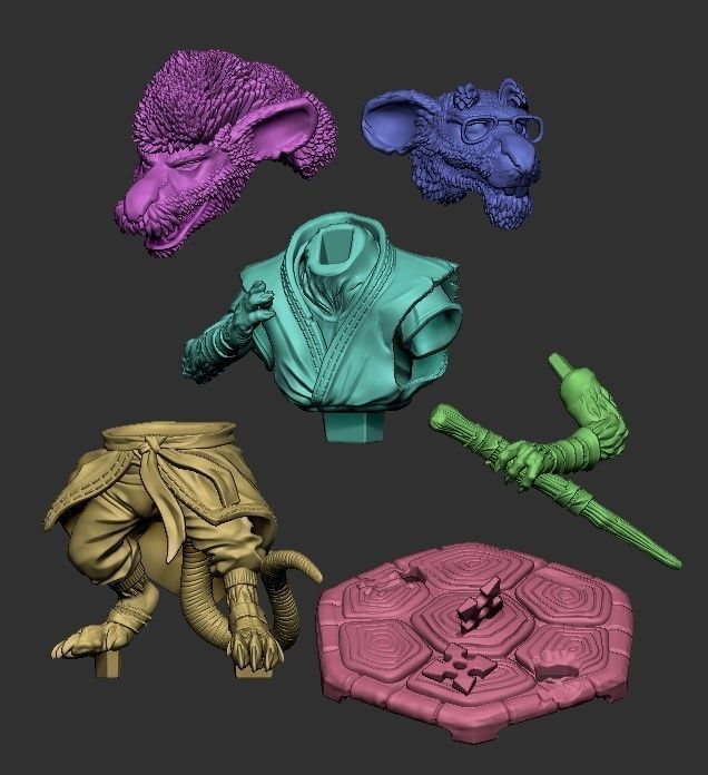 Master Splinter - TMNT Mutant Mayhem 3D print model_2