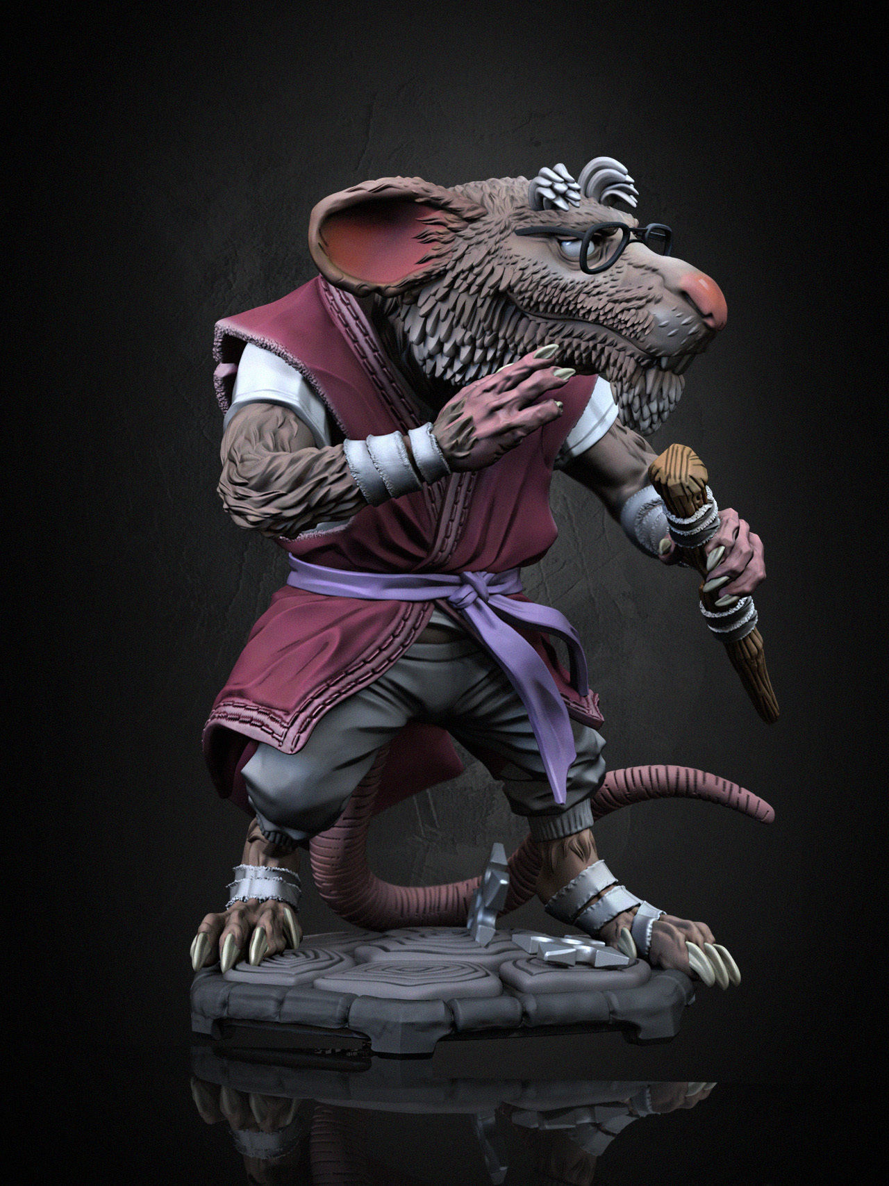 Master Splinter - TMNT Mutant Mayhem 3D print model_8