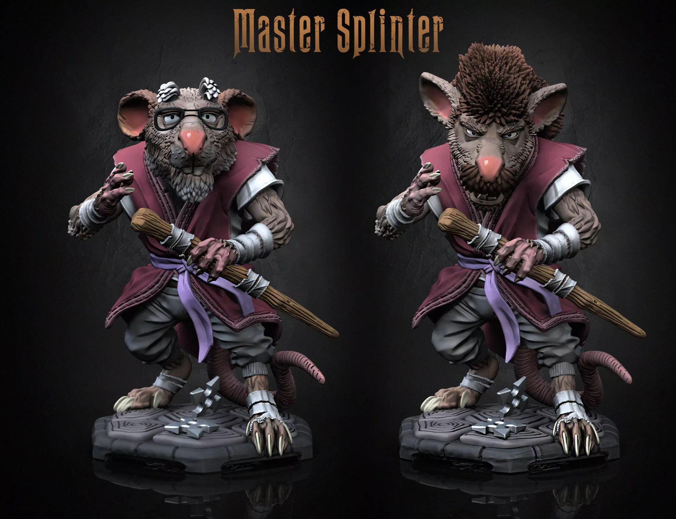 Master Splinter - TMNT Mutant Mayhem 3D print model_0