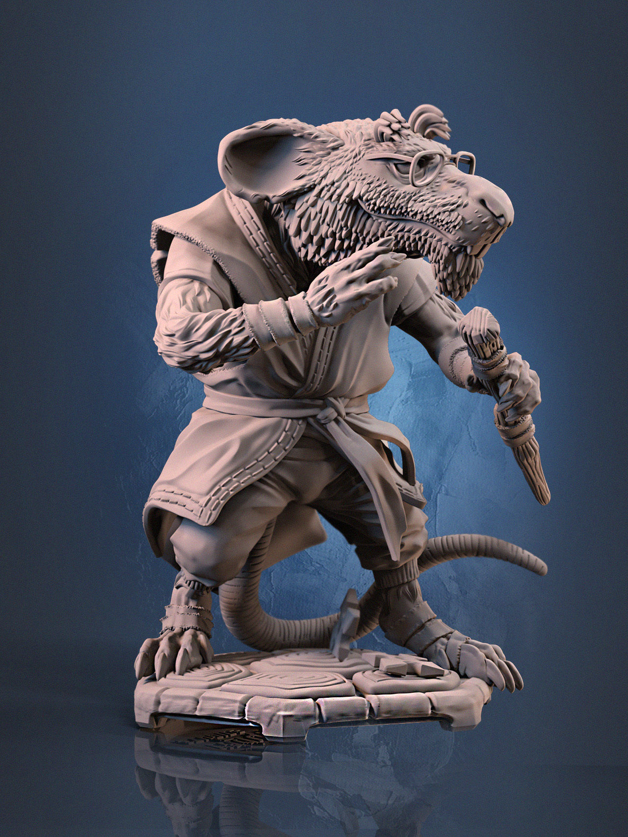 Master Splinter - TMNT Mutant Mayhem 3D print model_4