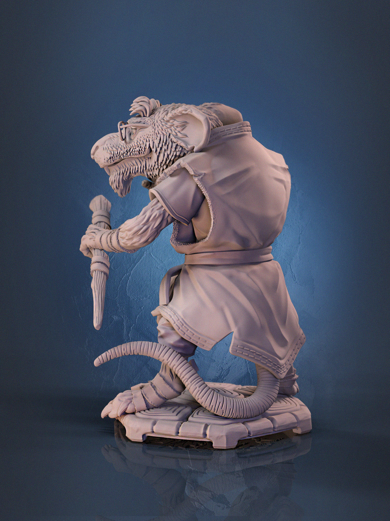 Master Splinter - TMNT Mutant Mayhem 3D print model_9
