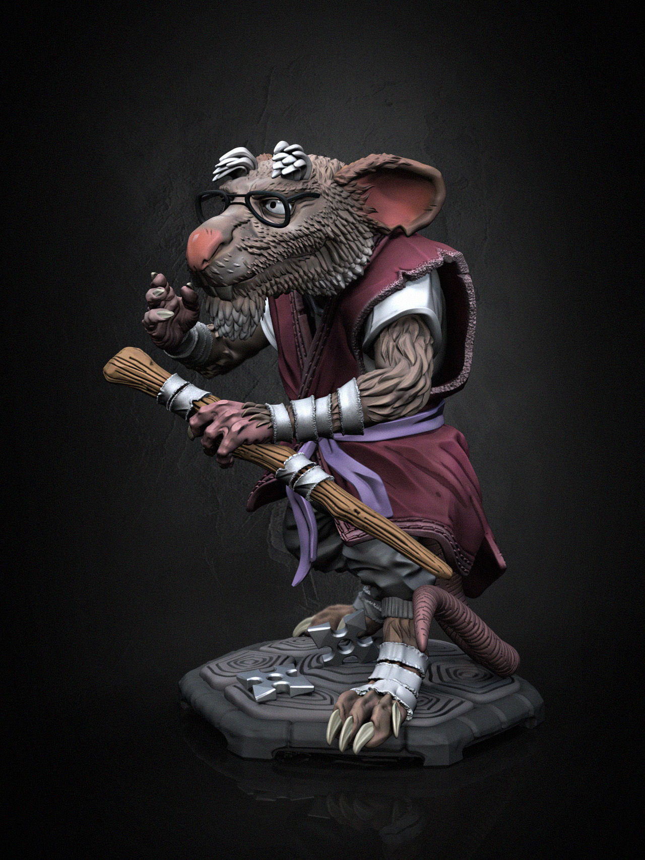 Master Splinter - TMNT Mutant Mayhem 3D print model_5
