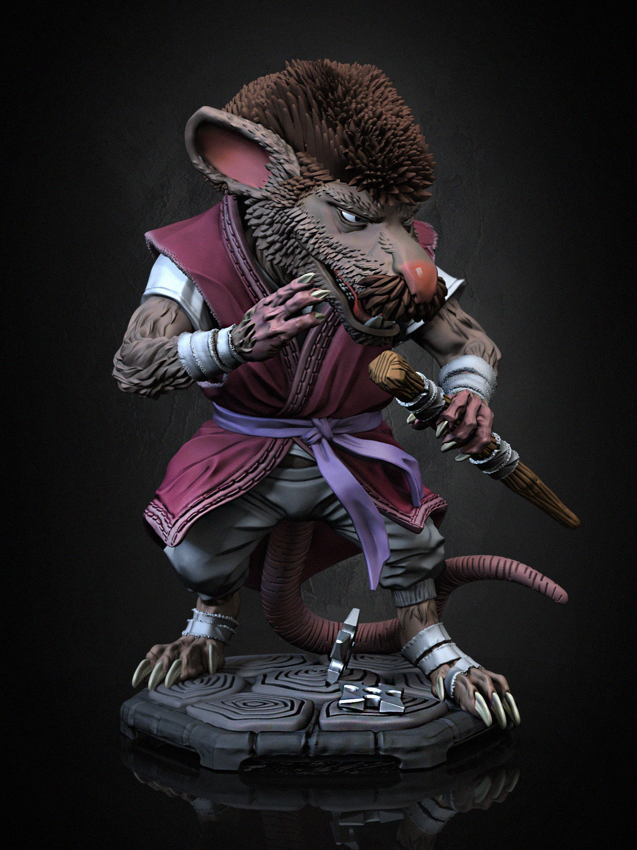 Master Splinter - TMNT Mutant Mayhem 3D print model_16