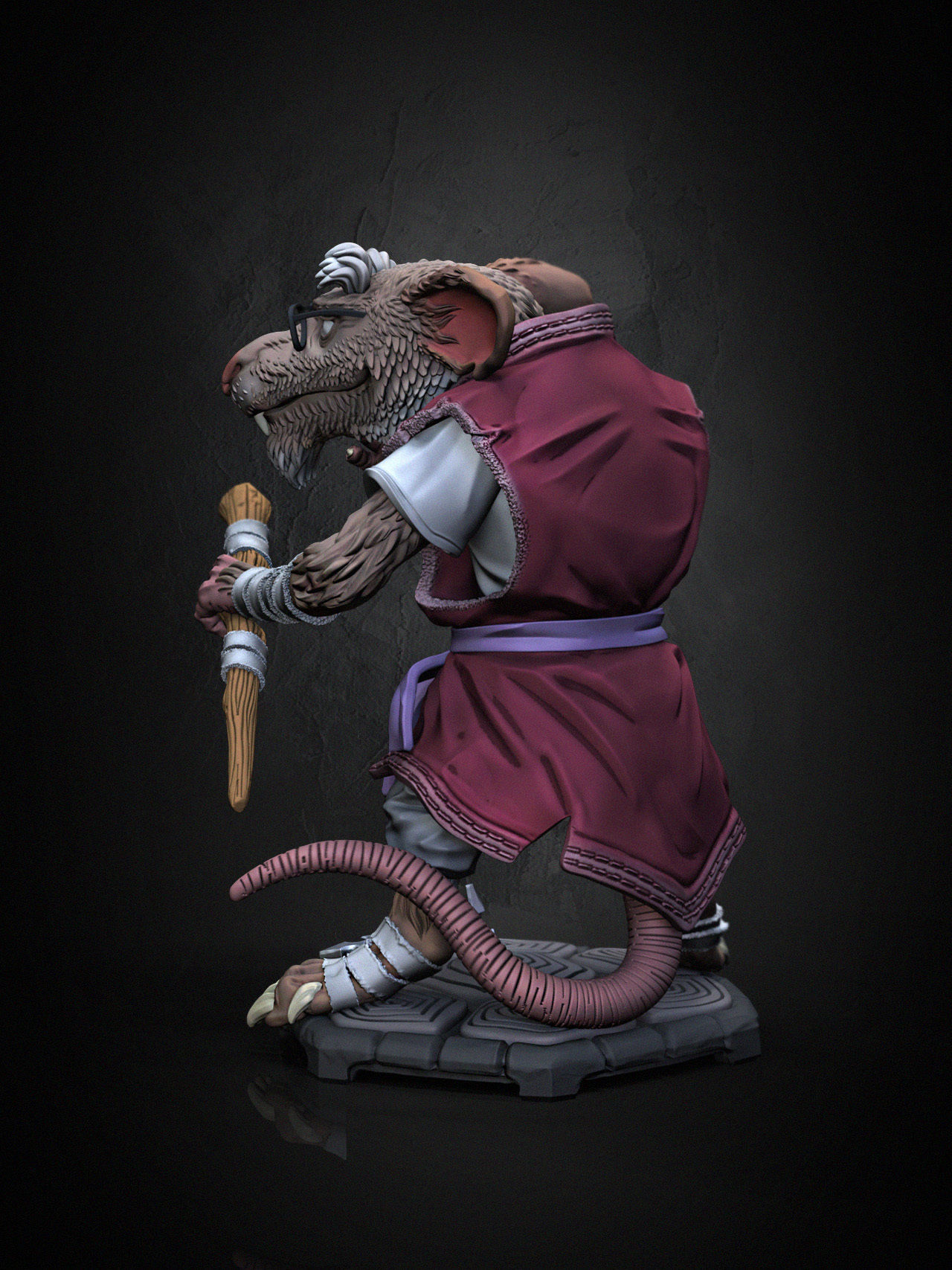 Master Splinter - TMNT Mutant Mayhem 3D print model_6