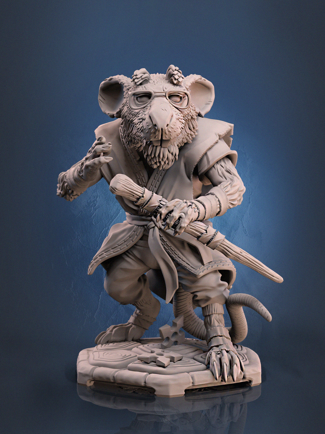 Master Splinter - TMNT Mutant Mayhem 3D print model_7