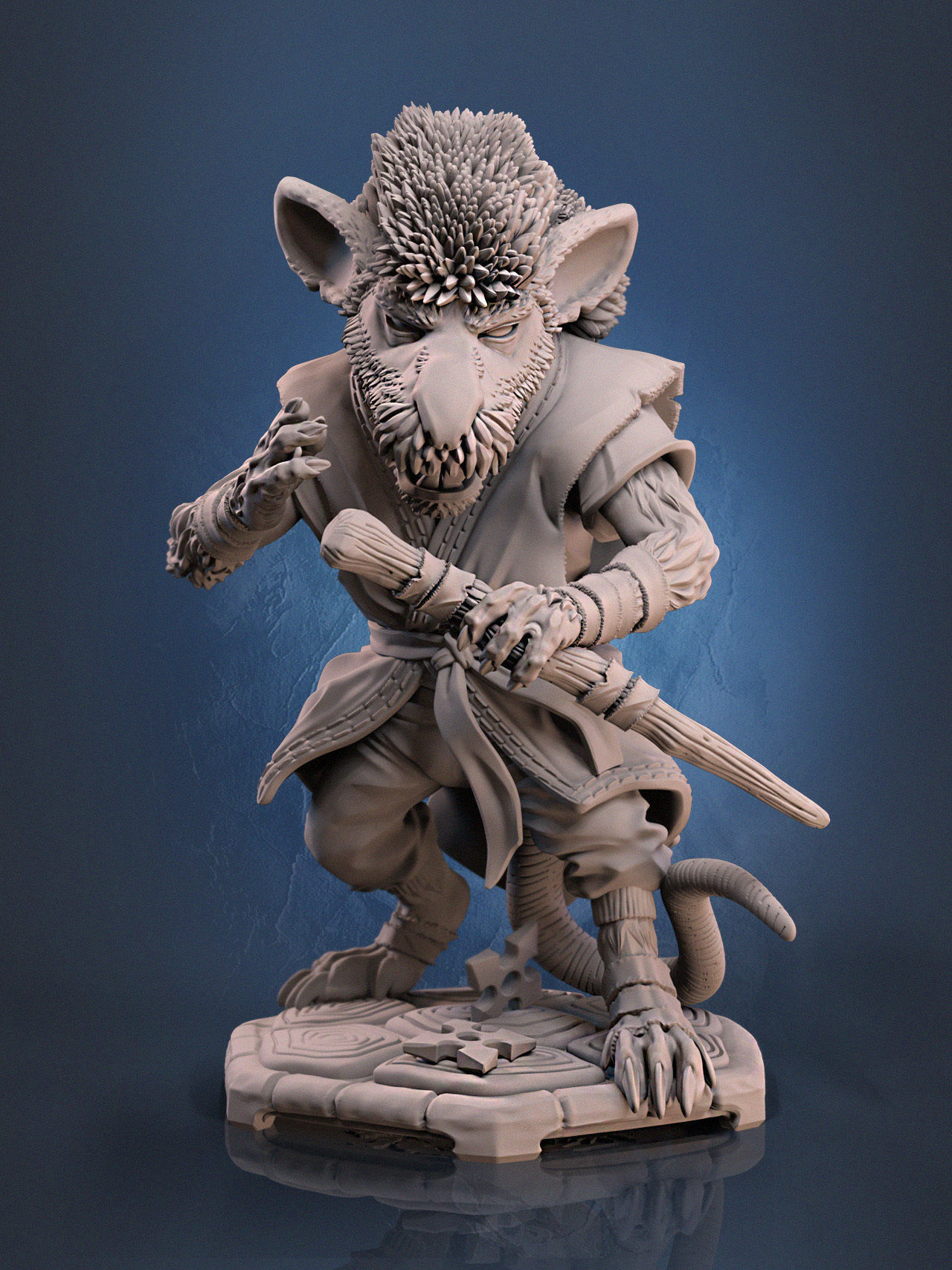 Master Splinter - TMNT Mutant Mayhem 3D print model_13