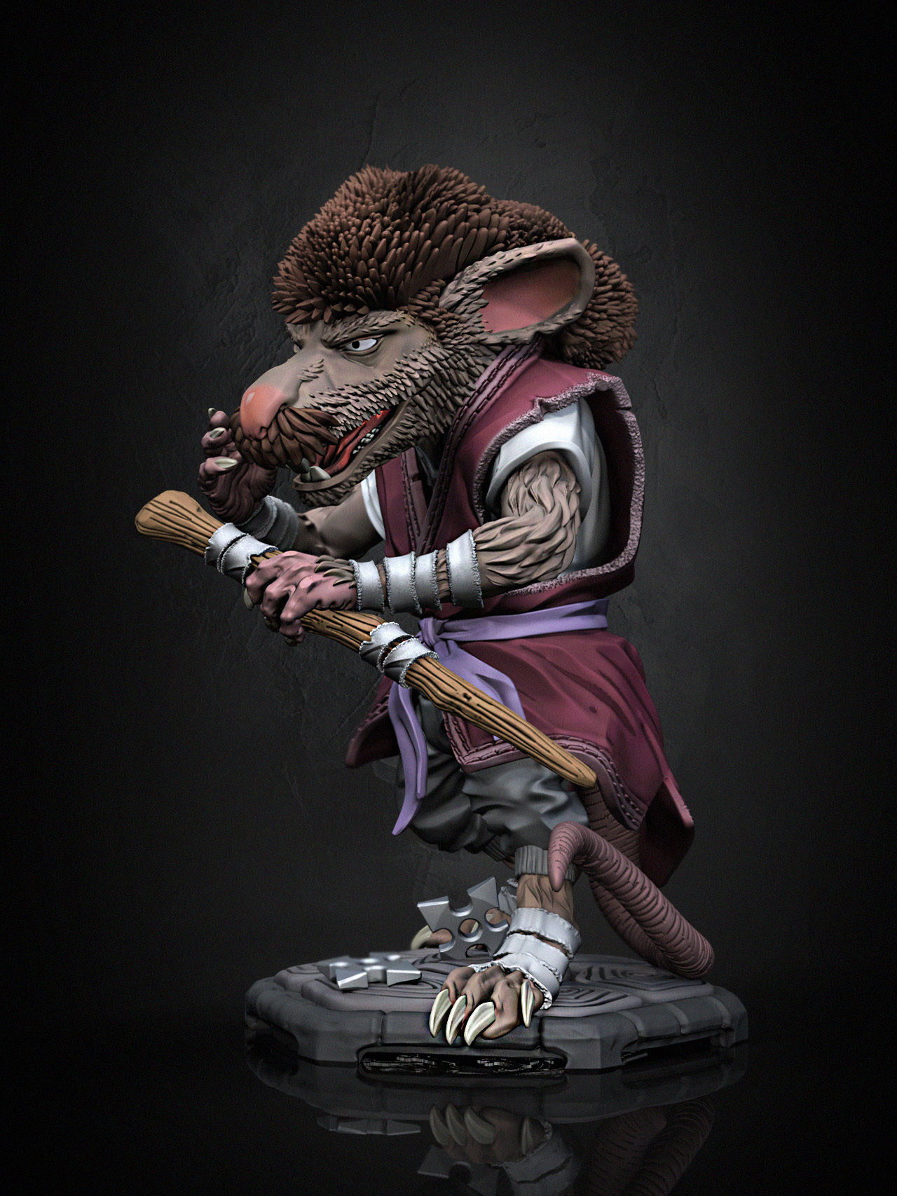 Master Splinter - TMNT Mutant Mayhem 3D print model_12