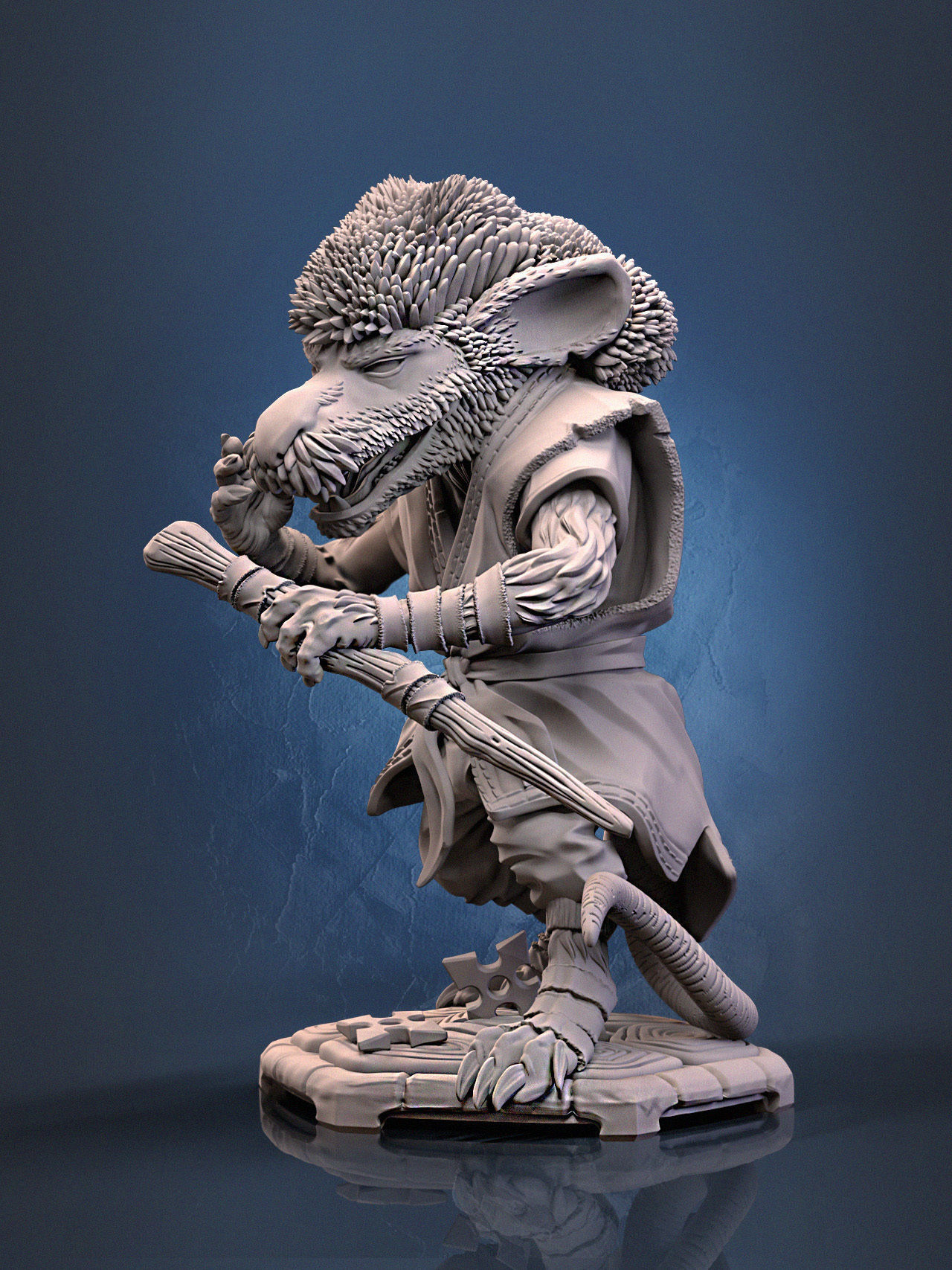 Master Splinter - TMNT Mutant Mayhem 3D print model_11