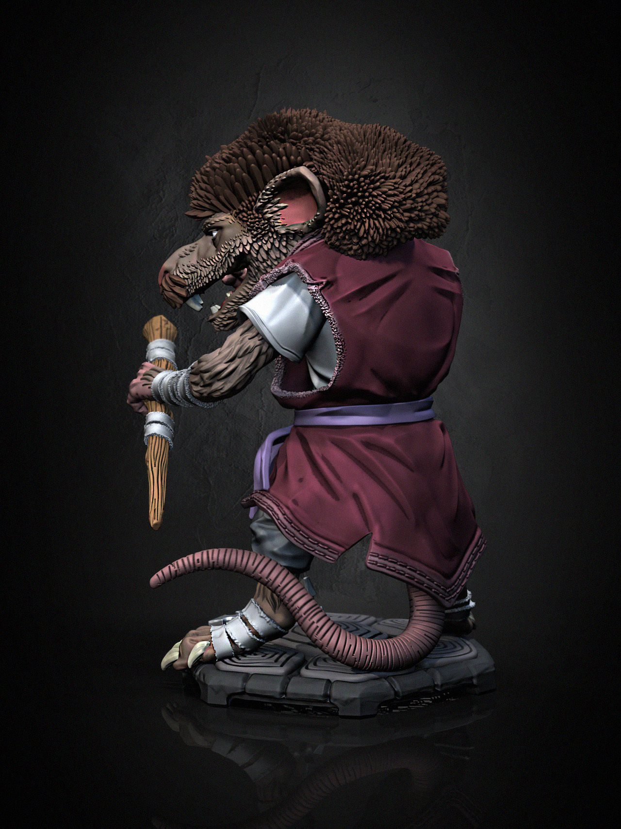 Master Splinter - TMNT Mutant Mayhem 3D print model_14