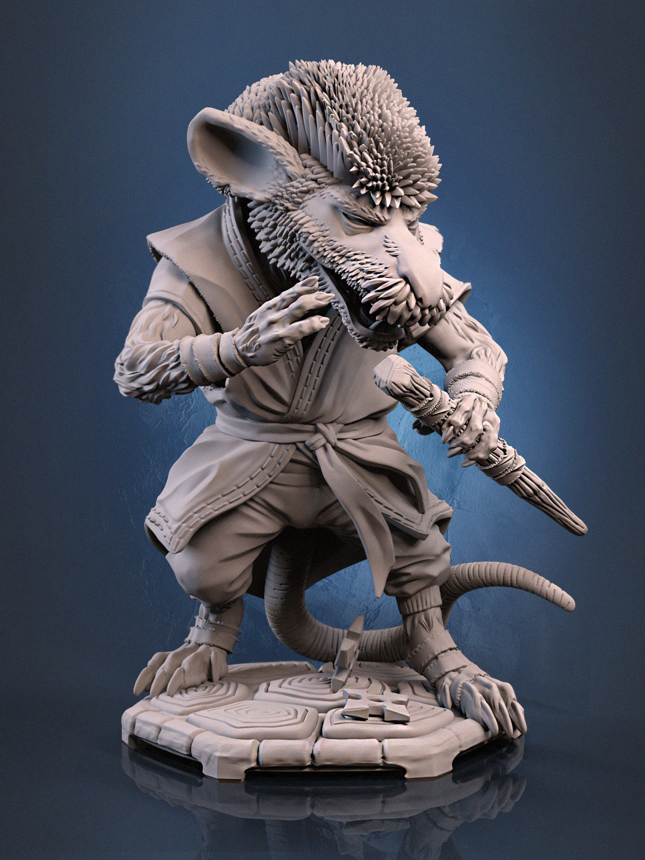 Master Splinter - TMNT Mutant Mayhem 3D print model_17